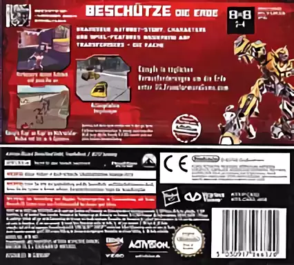 Image n° 2 - boxback : Transformers - Revenge of the Fallen - Decepticons Version